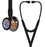 3M Healthcare Littmann Cardiology IV Diagnostic Stethoscopes - STETHESCOPE, LITTMANN, IV, RAINBOW, BLACK - 6240