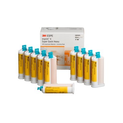 3M Healthcare Imprint 4 VPS Impression Material - IMPRINT, 4 SUPER QUICK, ECONOMY PACK - 71532