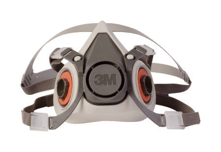 3M Healthcare 6000 Series Half-Facepiece Respirator Assemblies - RESPIRATOR, HALF FACEPIECE, REUSABLE, SMALL - 6100