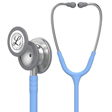 3M Healthcare Littmann Classic III Monitoring Stethoscopes - 3M Littmann Classic III Monitoring Stethoscope, Ceil Blue Tube, 27" - 5630