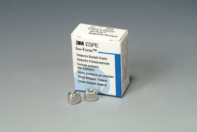 3M Healthcare Iso-Form Replacement Crowns - Iso-Form Second Molar Crown, LL, Size L-77 - L77