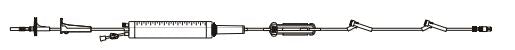 BD 60-Drop Infusion Set with Small-BoreTubing - 60-Drop Infusion Set with 150 mL Burette (Needle-Free Valve), Small Bore Tubing Segment, 2 Split Septum Ports 63" and 9" from 2-Piece Male Luer Lock, 122", 18 mL Priming Volume - 72163M