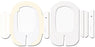 3M Healthcare Tegaderm Transparent Film Dressings with Border - DRESSING, IV, TEGADERM, SECURAL, 4"X6 18" - 1650