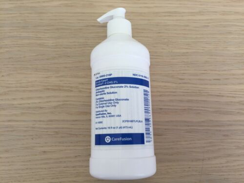 BD Exidine 2% CHG Scrub Solutions - EXIDINE 2% 16 OZ W/HAND PUMP - 29900-216P