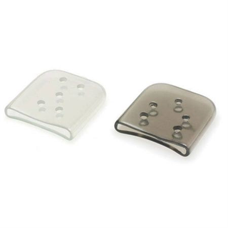 3mm x 25mm x 25mm Vented Instrument Guards Black