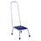Blickman Health Stool Step Chrome Chrome Base/ Rubber-Tipped Feet EA
