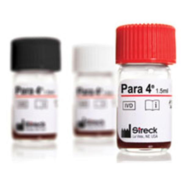 Streck Labs Para 4 Multi-Analyte Hematology Lo/Nrml Control 8x1.5 f/ Anlyz Ea