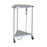 Pedigo Products Hamper Linen Powder Coated Steel Triangular 35x78-5/8" Silver Ea