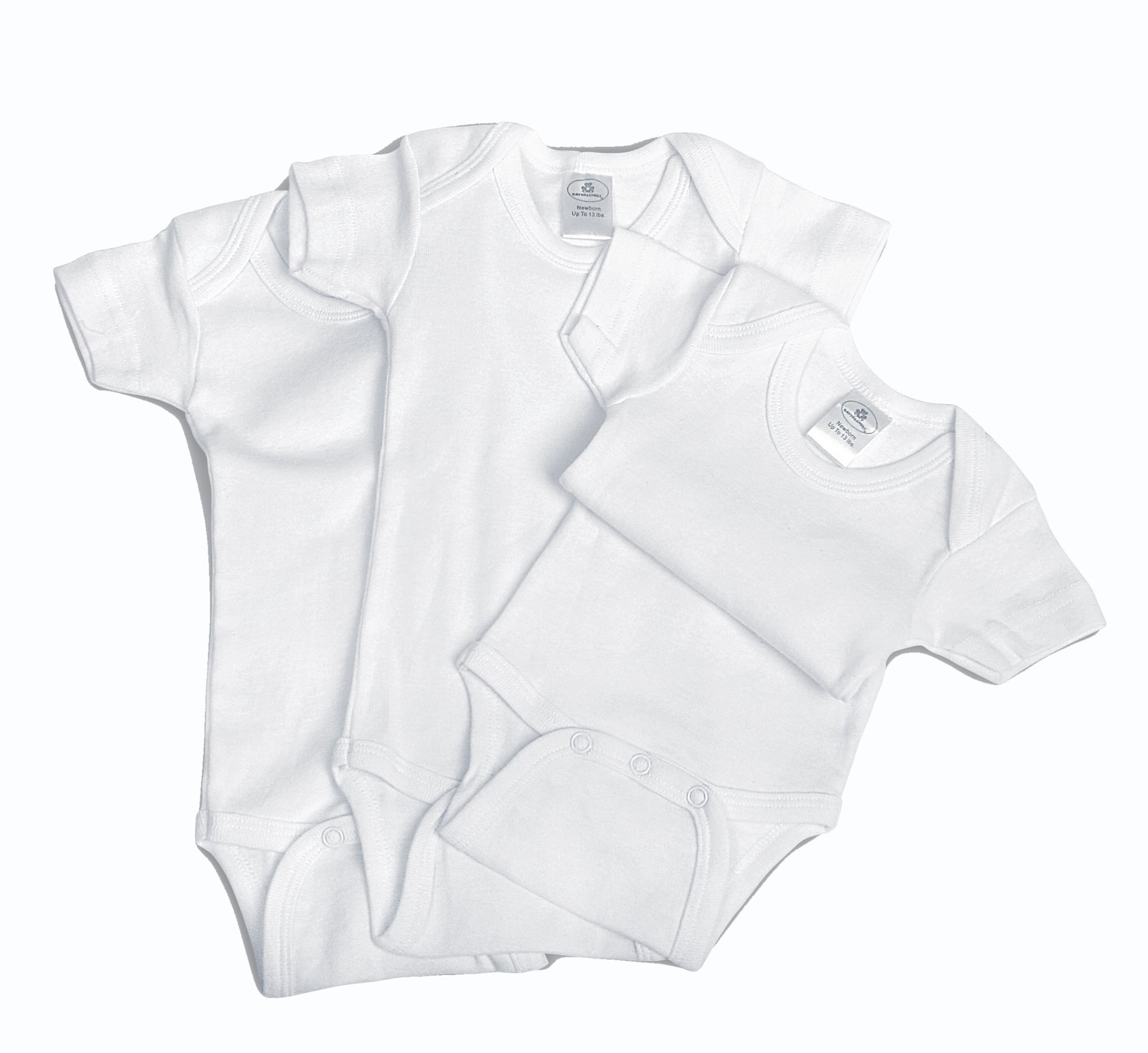 Medline Pediatric 1-Piece Suits - One-Piece Infant Suit with Long Sleeves, Newborn - MDTDDR009A