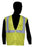 Liberty Glove Class 2 Mesh Safety Vests - VEST, SAFETY, CLS, 2", FLM RETRDNT, GRN, 3XL - FR16002G/3XL