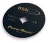 BSN Medical Power Blade Cast Saw Blades - Delta Cast Power Blade, PTFE Coating - 7348131
