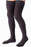 BSN Medical JOBST forMen Thigh High Stockings - RIBBED, MEN, THIGH-HI, BLACK, S - 115408