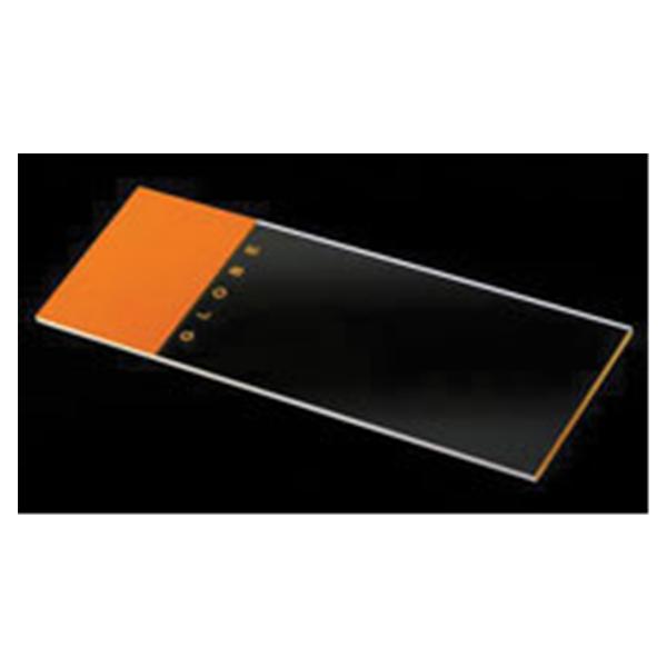 Globe Scientific  Microscope Slide 25x75mm Orange With Uniform Surface 20Bx/Ca