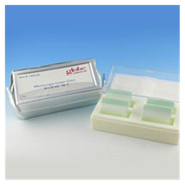 Globe Scientific  Microscope Cover Glass 22x24mm #2 10/Bx