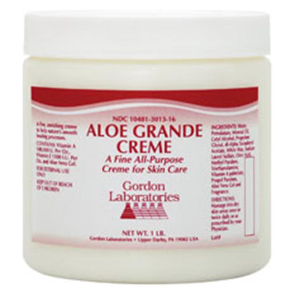 Gordon Laboratories Aloe Grande Skin Moisturizing Cream 1lb Vitamin A/E/Aloe Vera Ea
