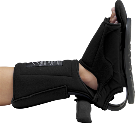 DeRoyal Vel-Foam Ankle Contracture Boots - DBD-BOOT, ANKLE, CONTRACTURE, FOAM, MED, W/SO - 4301C
