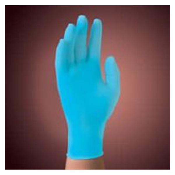 O & M Halyard Gloves Exam Blue Nitrile PF Nitrile LF 9.5 in Sm Blue 10X100CA