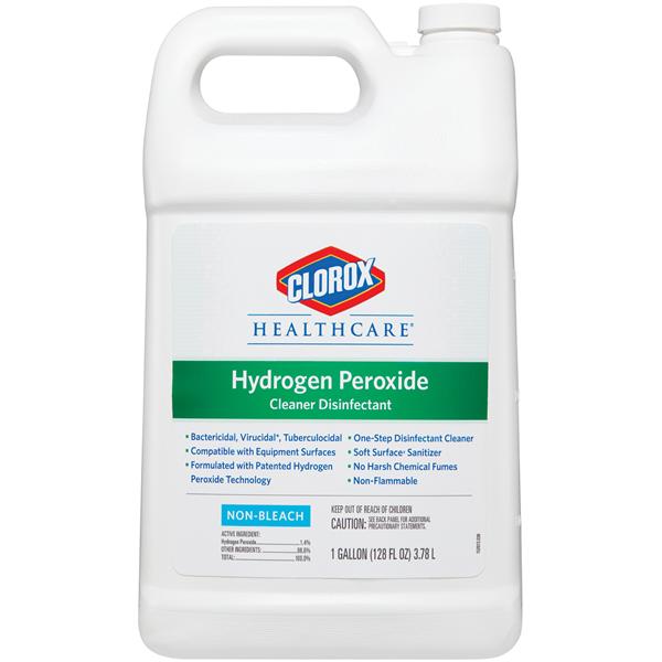 Clorox Sales Company Disinfectant Hydrogen Peroxide Clorox 1 Gallon Gal/Bt, 4 BT/CA (30829)