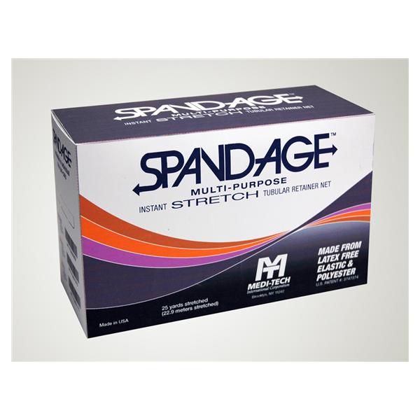 Medi-Tech Intl  Bandage MT Spandage 30yd Tubular Elastic Size 2 White LF Strl Ea