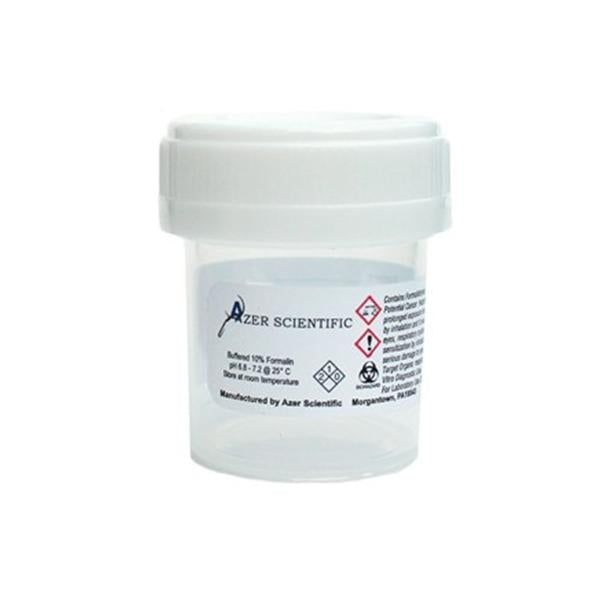 Azer Scientific Formalin Container Neutral Buffered 10% 15mL 100/Ca ...