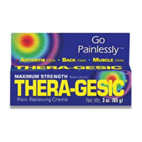 Mission Pharmcal Thera-Gesic Cream 3oz Tube Ea, 12 EA/CA (178032003)