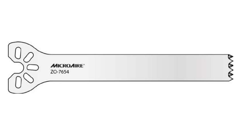 Microaire Surgical Oscillating Blades - BLADE, SAW, OSC, LARGE, 13MMX90MMX1.19MM - ZO-7654