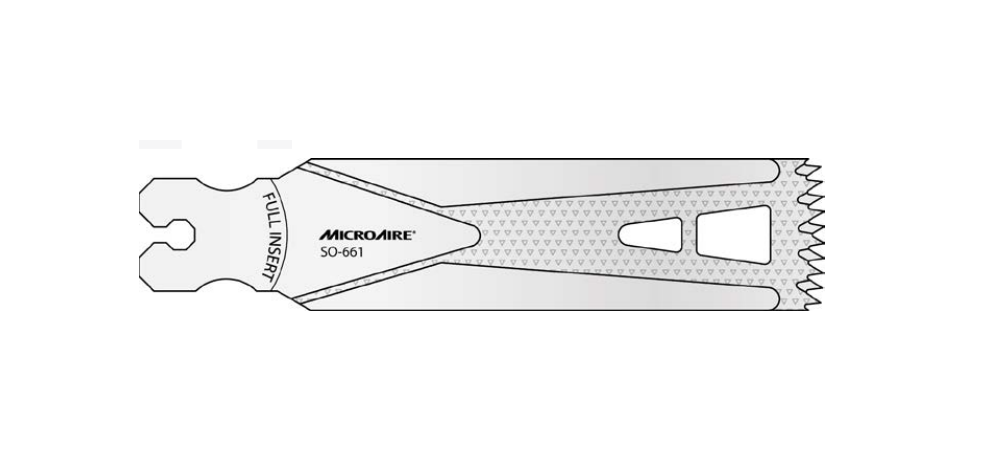 Microaire Surgical Oscillating Blades - BLADE, SAW, OSC, LARGE, 25.4MMX90MMX1.27MM - SO-661