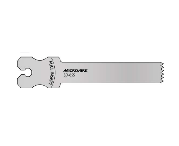 Microaire Surgical Oscillating Blades - BLADE, SAW, OSC, LARGE, 12.7MMX80MMX1.47MM - SO-656