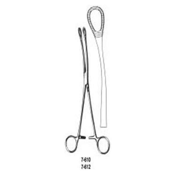 Miltex-Integra Miltex Forcep Sponge Foerster 9-1/2" Smooth Curved Stainless Steel EA (7-612)
