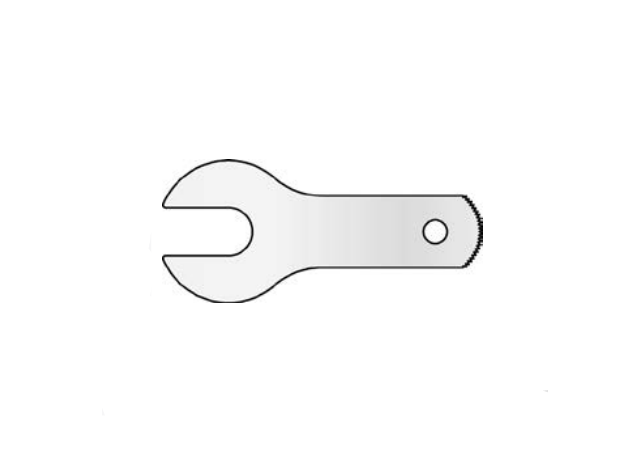 MicroAire Surgical Micro Sagittal Saw Blades - Micro Sagittal Saw Blade, Sterile, 9.7 mm x 24.4 mm x 0.6 mm - ZS-018