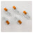 Mortara Instrument  Clip Adapter Clear Choice For ECG/EKG Leadwire 10/Pk