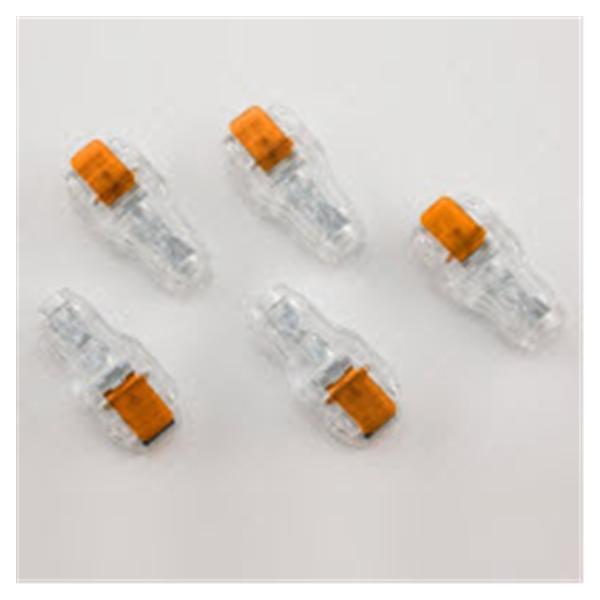 Mortara Instrument  Clip Adapter Clear Choice For ECG/EKG Leadwire 10/Pk
