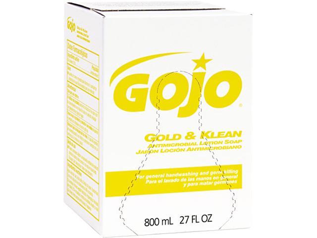 Gojo Enriched Lotion Soap Bag-in-Box Refill - Enriched Lotion Soap Bag-in-Box Dispenser Refill, Herbal Floral, 800 mL - 9102-12EA