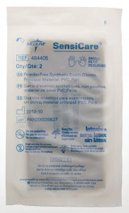 Medline SensiCare Powder-Free Stretch Vinyl Sterile Exam Gloves - SensiCare Sterile Powder-Free Stretch Vinyl Exam Gloves, Pairs, Size S - 484405