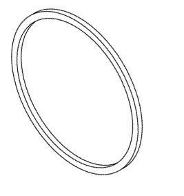Door Gasket, for Autoclave Model 2340M