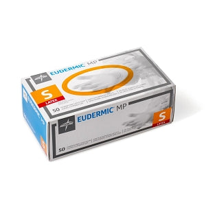 Medline Eudermic MP High-Risk Powder-Free Latex Exam Gloves - Eudermic MP Powder-Free 12" High-Risk Exam Gloves, Size S - 485601
