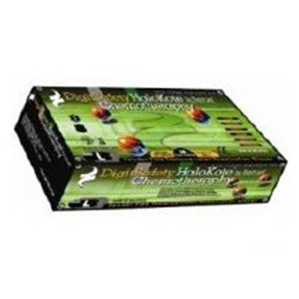 Ansell Healthcare Products  Gloves Exam Dgtsfty HlKt Chm Aprvd PF Ltx 12" Lg NS Blu/Grn 50/Bx