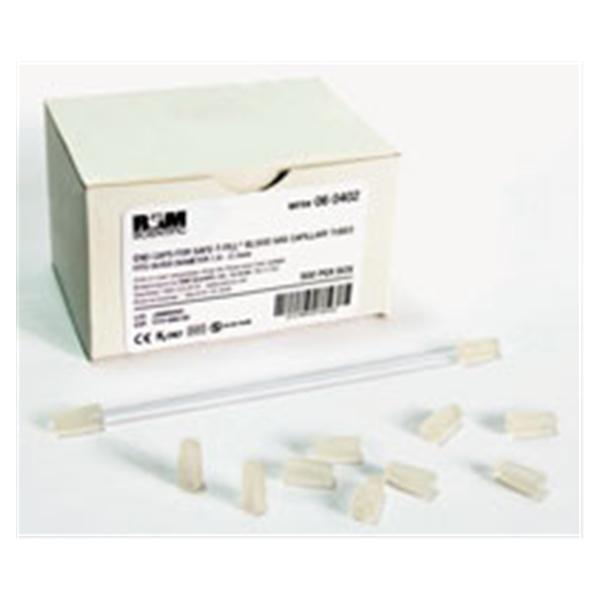 Ram Scientific  End Cap Safe-T-Fill Rubber 1000/Pk