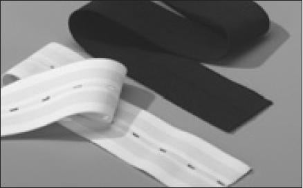 Vyaire Button Style Transducer Belts - Abdominal Belt, Reusable, Button Style, Monitoring, Navy Blue, 45" x 2-3/8" - 2015827-001