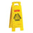 Rubbermaid Rubbermaid Multilingual Wet Floor Sign 1/PK