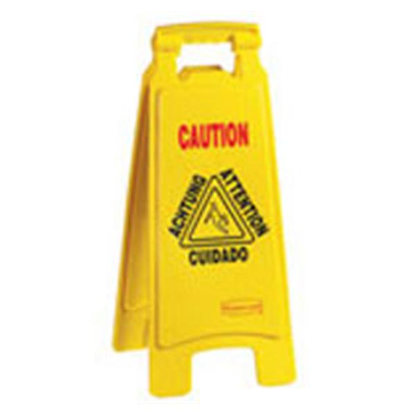 Rubbermaid Rubbermaid Multilingual Wet Floor Sign 1/PK