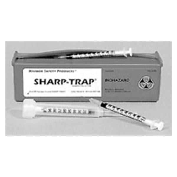 Harbor Safety Products Container Disposal Safety Sharp-Trap .5qt Red Ea, 100 EA/CA (ST100)