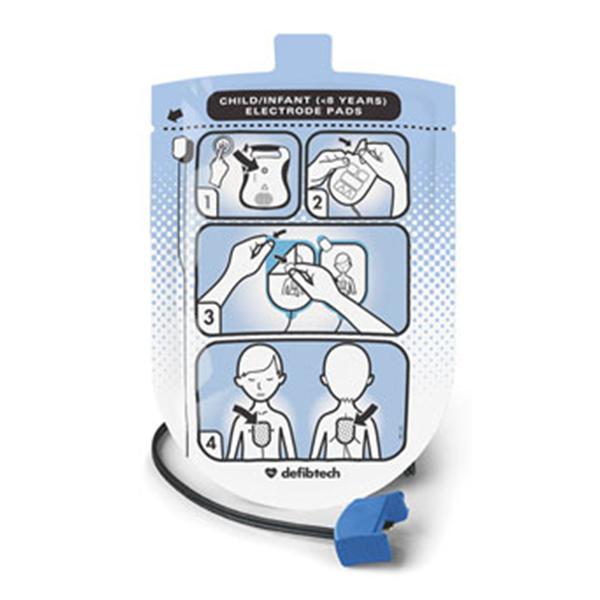 Defibtech Pad Defibrillator Lifeline Pediatric/ < 8 years Gel Ea