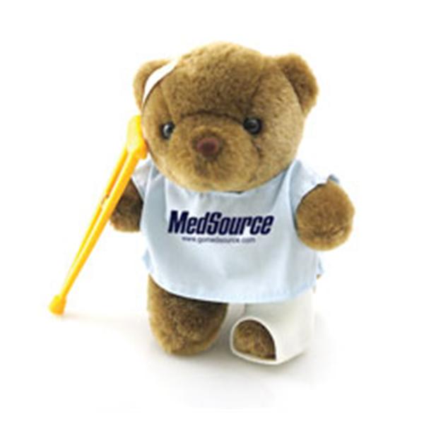 Medsource International Toy Stuffed Bear Patient Care Brown Ea, 25 EA/CA (MS-14000)