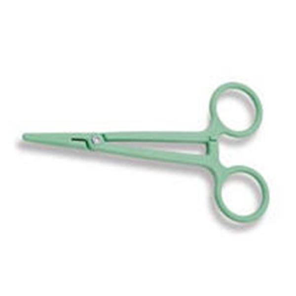 Newmatic Medical Forcep Hemostatic 5" Straight Plastic Disposable 10/Pk