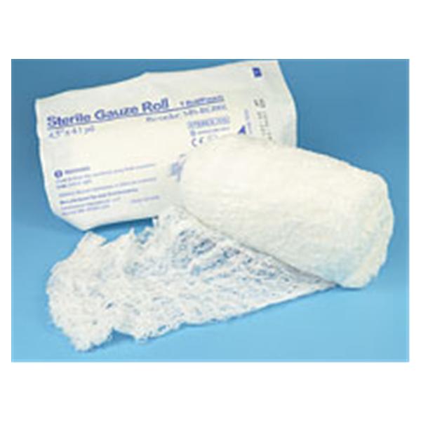 Medsource International Bandage 4.5"x4.1yd Gauze Cotton Sterile Ea, 100 EA/CA (MS-RG001)