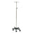 5-Leg Short Wheelbase Infusion Stand 4 Hooks