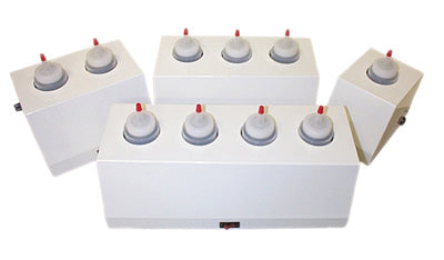 16 ounce gel warmer, 2 bottle capacity