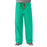 Medline WORKS Unisex Reversible Scrub Pants with Drawstring Waist - WORKS Unisex Reversible Drawstring Scrub Pants with Angelica Color-Coding, Size M Regular Inseam, Jade - 500JTJM-CA