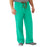 Medline WORKS Unisex Reversible Scrub Pants with Drawstring Waist - WORKS Unisex Reversible Drawstring Scrub Pants with Angelica Color-Coding, Size M Regular Inseam, Jade - 500JTJM-CA